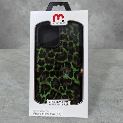 Funda Mybat Pro Fuse Series MagSafe para Apple iPhone 14 Pro Max verde guepardo T4 Foto 1 de 3