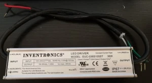 New 1-pc Inventronics 36W LED Driver Power Supply EUC-036S105ST Outdoor - Picture 1 of 1