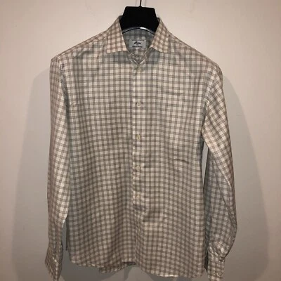 $545 Authentic Brioni for Neiman Marcus Mens  Button Down Shirt - Image 1 of 3