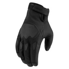 Icon Hooligan CE Gloves Mesh MX Style for Motorcycle Riding - FREE RETURNS