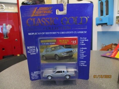 Johnny Lightning Classic Gold Collection Buick Regal Tipo T Turbo #15 Foto 1 de 3