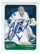 Cory Schneider Signed 20011/12 Victory Card #182
