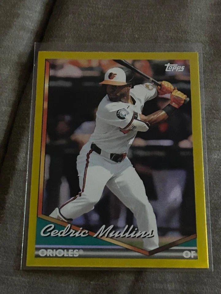 52525 2024 Topps Archives Yellow Cedric Mullins Baltimore Orioles - Image 1 of 1