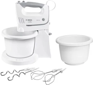 BOSCH ERGOMIXX MFQ36465 HANDSTAND KÜCHENMIXER ROBOTER MIT ZWEI SCHÜSSELN 450W 5 GESCHWINDIGKEITEN - Bild 1 von 11