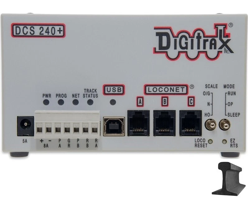 Digitrax ~ New 2025 ~ DCS240+ ~ LocoNet Advanced Command Station With Booster - Image 1 of 2