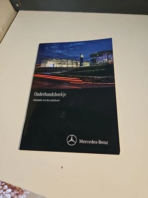 Mercedes Serviceheft Wartungen/Inspektionen SERVICEBUCH niederländisch - Bild 1 von 3