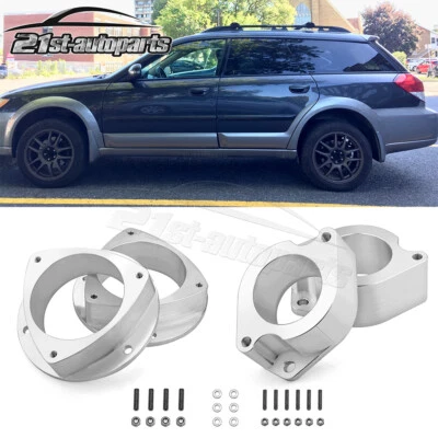 Espaciadores de elevación delanteros y traseros de aluminio de 3" para Subaru Legacy/Outback 2005-2009 Foto 1 de 4