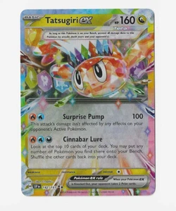 1x Tatsugiri - 142/197 - Wogende Funken - Basis Pokemon Karte Double Rare - Bild 1 von 1
