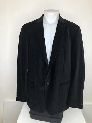 JOHN VARVATOS USA - Striped Textured VELVET Mens 40R Blazer Jacket - Image 1 of 4