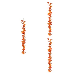 3 Pieces Simulated Maple Leaf Pendant Autumn Decoration Autumn Garlands - Picture 1 of 12