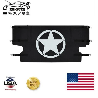 Protector de cubierta de estante de almacenamiento de carga para maletero trasero para Jeep Wrangler JK 2007-2018 4 puertas Foto 1 de 4