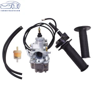 Carburetor & Handle Grip Bar Throttle Cable For Yamaha TTR125 TTR125E TTR125LE - Picture 1 of 12