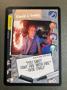 X-Files CCG Cecil L’ively Card 1996 NM PF - Picture 1 of 6