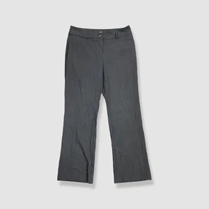 Alfani Women's Gray Solid Slimming Bootcut Pants Size 10 - Picture 1 of 3