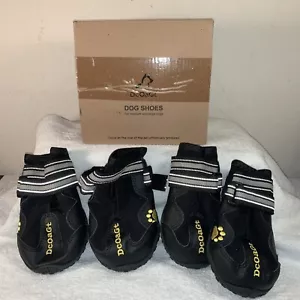 DcOaGt Dog Shoes for LRG Dogs Waterproof Anti-Slip Dog Boots 2 Pairs Brand New - Picture 1 of 7