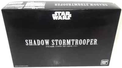 Bandai Star Wars Shadow Stormtrooper 1/12 Scale Plastic Model Kit Free ship DDP - Image 1 of 3