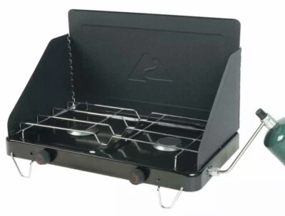 Ozark Trail Estufa de Campamento de 2 Quemadores Equipo de Exterior Estufa Portátil Camping NUEVO Foto 1 de 4