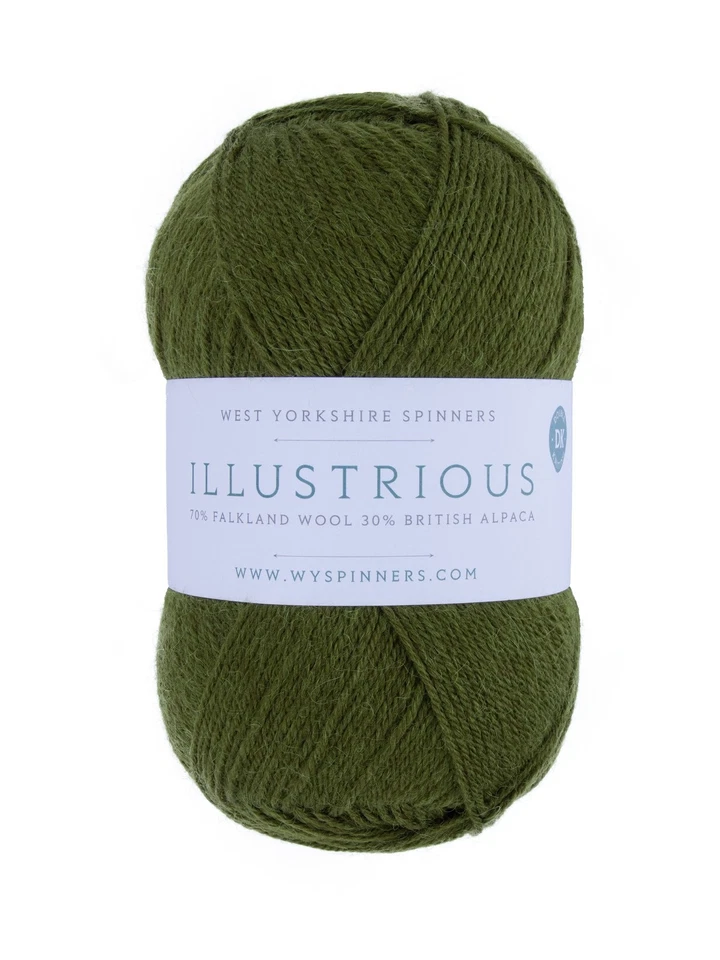 West Yorkshire Spinners Illustrious DK - Fern 344 - Falkland Wool & Alpaca