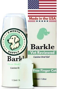 Dog Tooth Cleaning gel Anti Plaque Toothpaste Replace Dog Breath Refresher - Picture 1 of 8