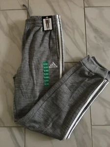 Adidas Youth Fleece Jogger Pant, Size XL (18-20) ,Char Grey , New - Picture 1 of 8