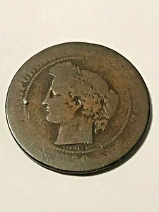 1879 France 10 Centimes AG #18169 - Picture 1 of 2