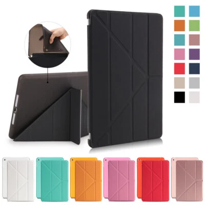 For Apple iPad 2018 9.7" 6th Mini 5 Magnetic Stand Flip PU Soft Smart Case Cover - Image 1 of 4