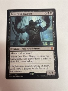 MTG Dire Fleet Ravager 749 Commander Baldurs Gate MTG Card 