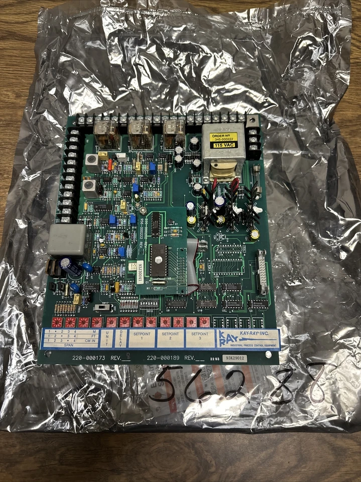 Placa de control principal Kay-Ray, 220-000173, 220-000189 Foto 1 de 3