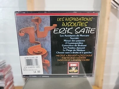 ERIK SATIE PIERRE DERVAUX - Les Inspirations Insolites D'erik Satie - 2 CD - Box - Image 1 of 3