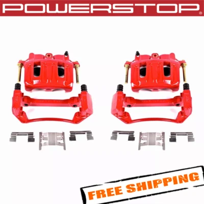 Pinzas de freno delanteras flotantes Power Stop S4750 Performance para Ford F-150 99-03 Foto 1 de 2