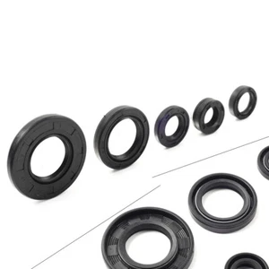Motorcycle Engine Gear Shaft Oil Seal Set 5Pcs For Yamaha YBR125 5VL - Bild 1 von 10