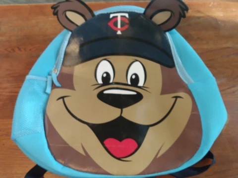 Bear Baseball Backpack Cute, Target Field Exclusive, TC Cover