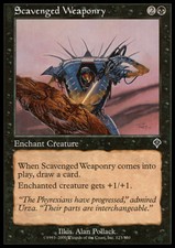 Magic the Gathering MTG Scavenged Weaponry (123) Invasion   NM