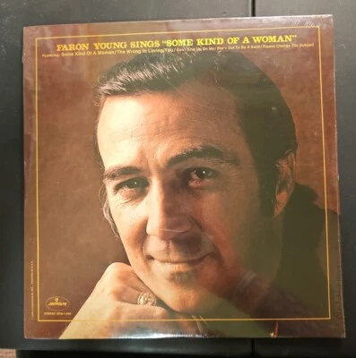 Faron Young - Sings Some Kind Of A Woman Vinyl LP SEALED VTG Mercury SRM-1-698 - Image 1 of 4