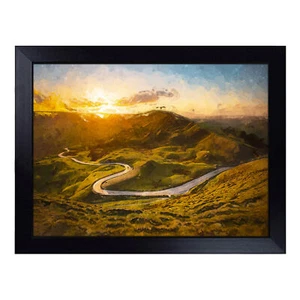 Mam Tor In The Peak District Lap Tray gepolsterter Sitzsack gepolstert TV Dinner Desk - Bild 1 von 4
