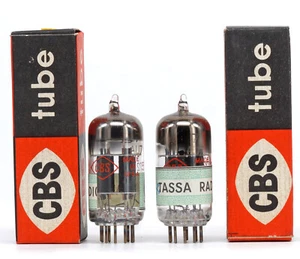 MATCHED PAIR 7AU7/XCC82 CBS NOS Tube Röhre Lampe Valvola Valvula Valve 진공관 真空管 - Picture 1 of 2