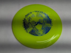 Westside Discs X-OUT Distance Driver Sword VIP Plastic Disc Golf Green 168g - Picture 1 of 11