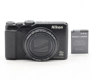 Nikon COOLPIX S9900 black 16.0MP Digital Camera From Japan - Picture 1 of 5