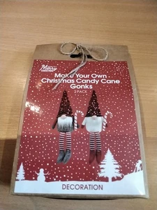Make Your Own Hanging Gonk - Christmas. 2 Pack. Brand New. #1 - Picture 1 of 3