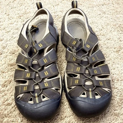 Мужские водонепроницаемые сандалии Keen зеленовато-коричневые размер 11 - Изображение 1 из 4