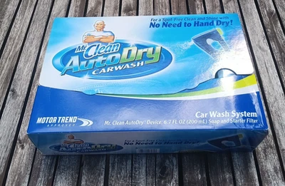 Mr Clean sistema de spray de lavagem de carro secagem automática com filtro de partida de sabão kit sem toque novo - Imagem 1 de 4