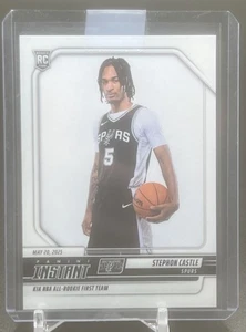 Stephon Castle RC 2024-25 Panini Instantáneo #591 All-Rookie Primer Equipo PR #/376 - Imagen 1 de 2