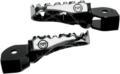 Moose Black SS Hybrid Footpeg Pair .5in Offset BMW R1200GS 06-07 - Image 1 of 3