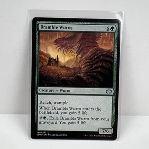 Bramble Wurm - Innistrad: Crimson Vow MTG Magic The Gathering VOW #189 - Picture 1 of 1