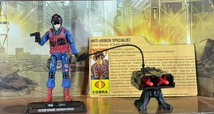 25TH ANNIVERSARY HASBRO G.I JOE COBRA SCRAP IRON COMIC BATTLE PACK FIGUR - Bild 1 von 1