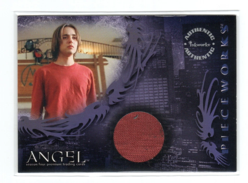 Angel Season 4 2003 Inkworks Pieceworks Costume PW3 Vincent Kartheiser as Connor - Image 1 of 4