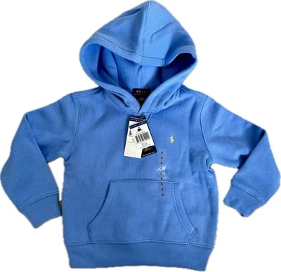 Polo Ralph Lauren Little Kids Pull Over Hoodie Blue 4T NWOT - Image 1 of 4