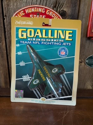 ERTL Goal Line Team NFL Green Bay Packers F-16 Fighting Falcon NOS  - Imagem 1 de 2