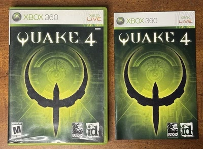 Quake 4 (Microsoft Xbox 360, 2005) With Manual No Bonus Disc Tested - Image 1 of 4