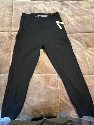 Леггинсы Victoria's Secret черного цвета на острие. Размер 12 - Изображение 1 из 4